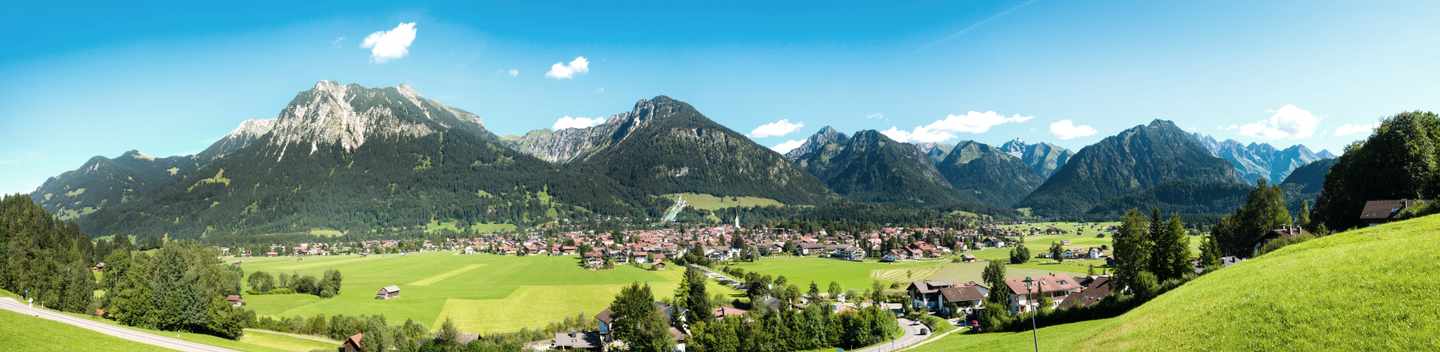 Landschaft in Oberstdorf