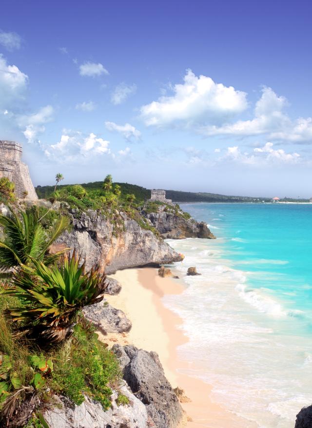 Zu den Angeboten Maya Ruinen in Tulum; Riviera Maya