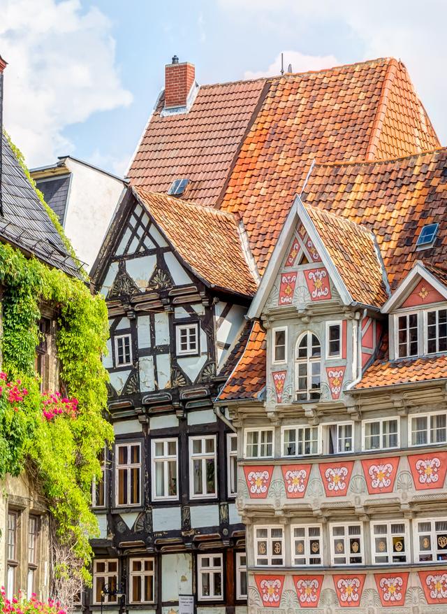 Zu den Angeboten Hotel im Harz mit Bahn - Stadtansicht von Quedlinburg