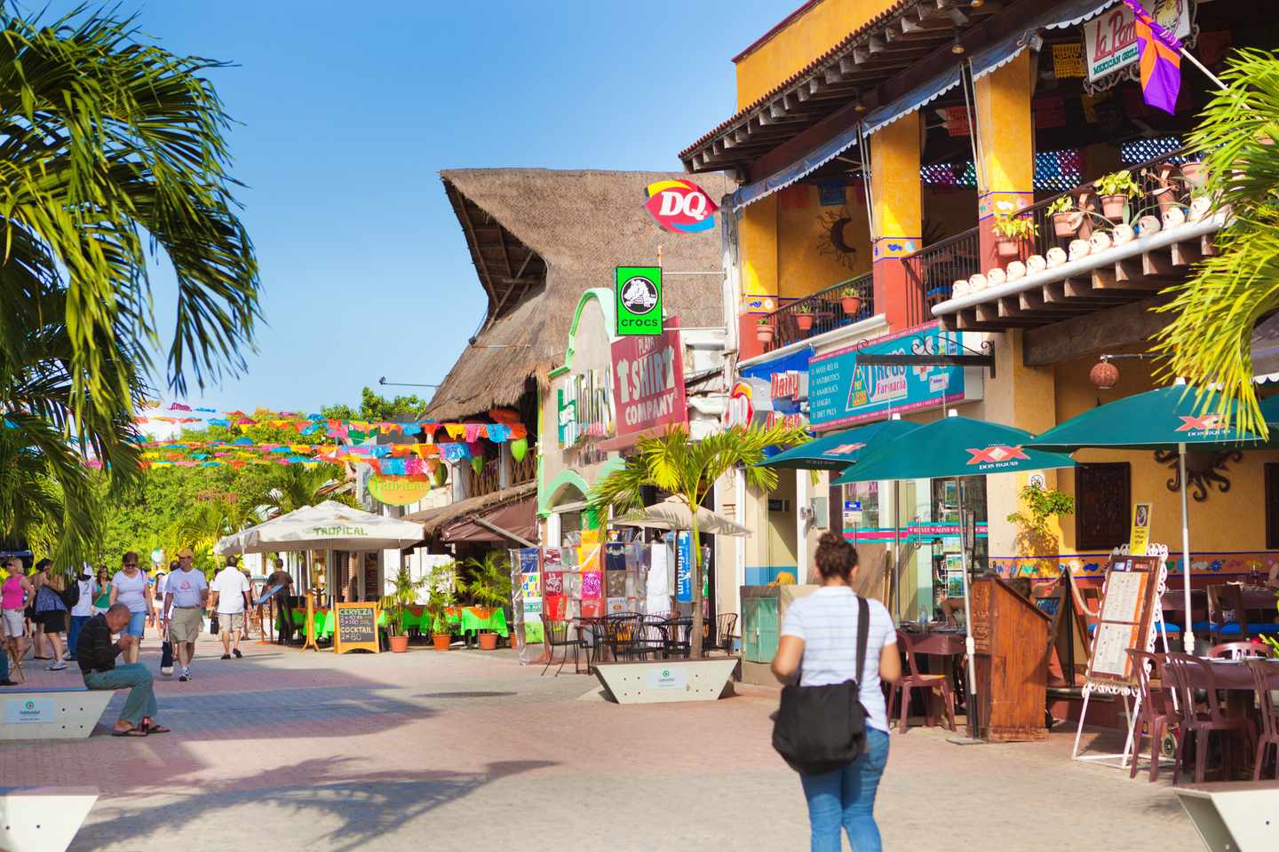 Playa Del Carmens buntes Zentrum, Riviera Maya