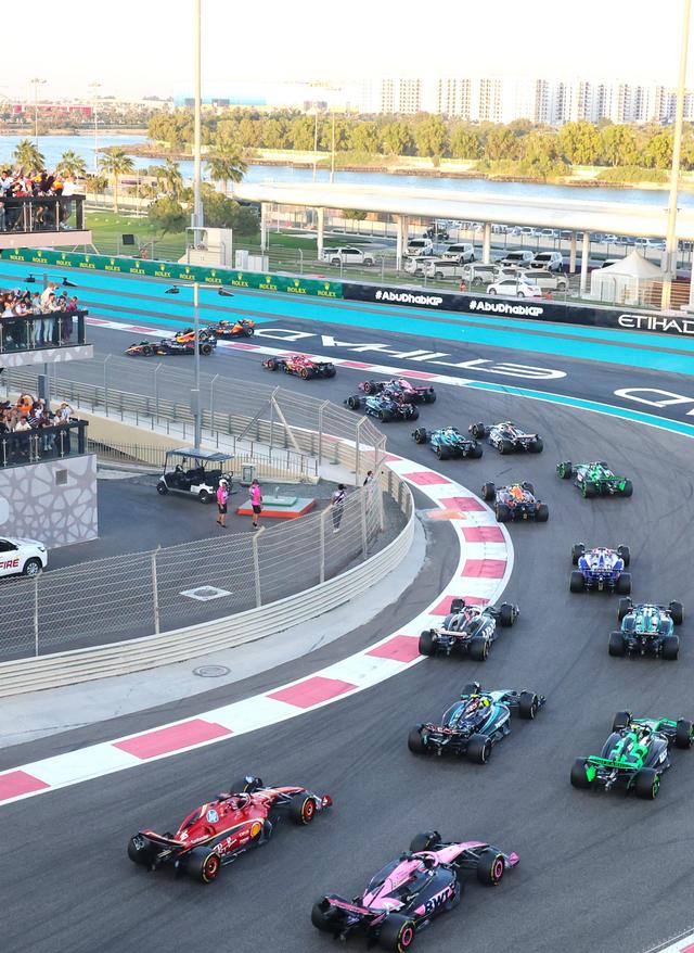 Formel 1 – Rennen in Abu Dhabi