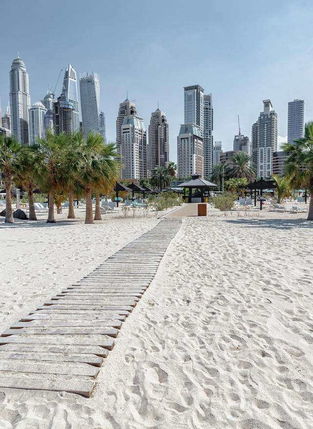 Winterurlaub finden Vereinigte Arabische Emirate Strand Palmen