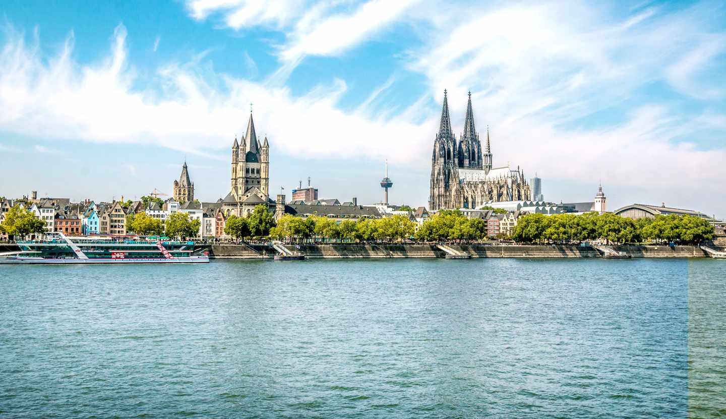Blick auf Köln