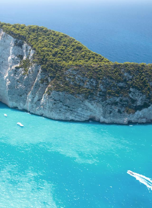 Zakynthos Bucht in Griechenland
