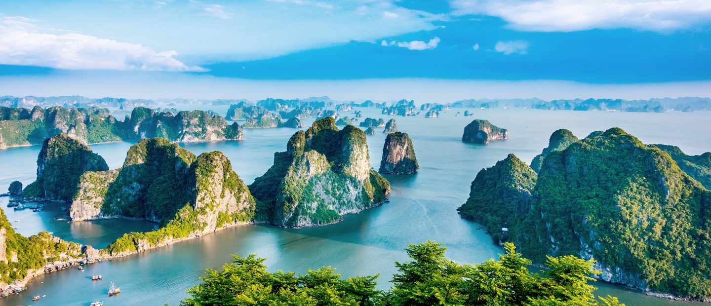 Landschaft in Vietnam