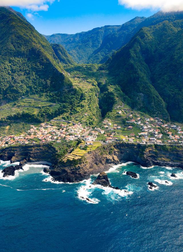 Portugal Madeira: Cabo Girao Panorama