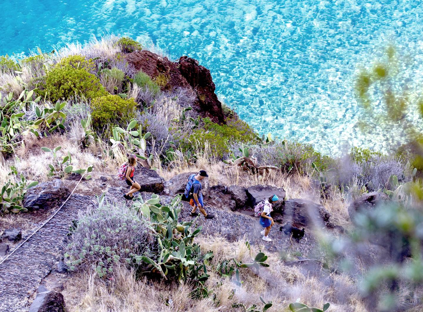 Familie auf Madeira
