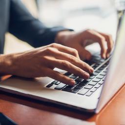 Laptop und Business
