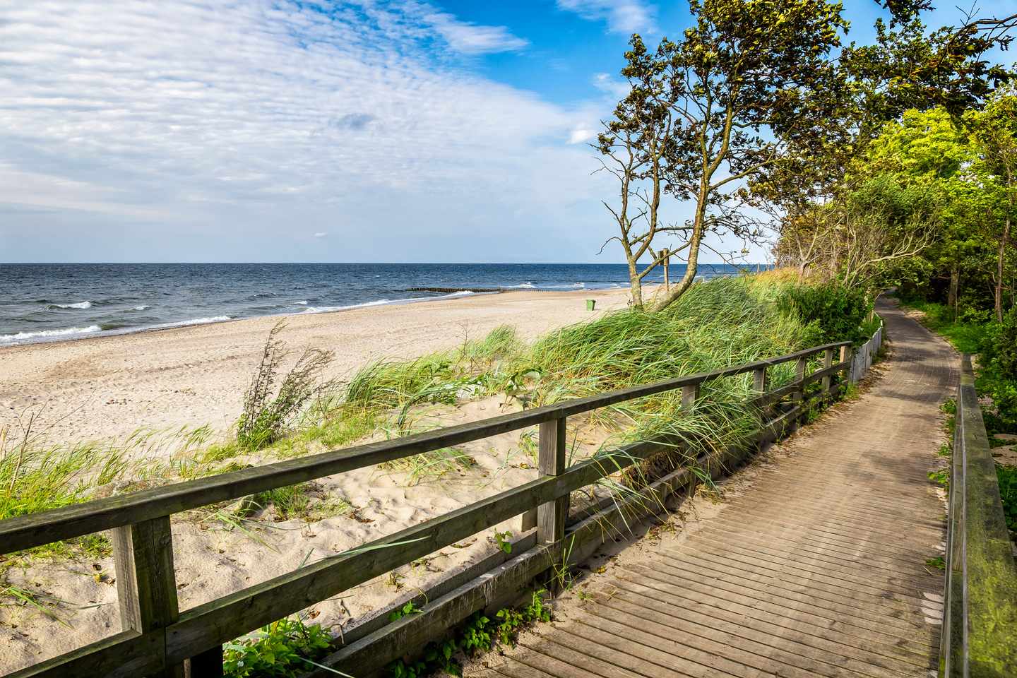 Kolberg Hotel: Fahrradweg am Meer