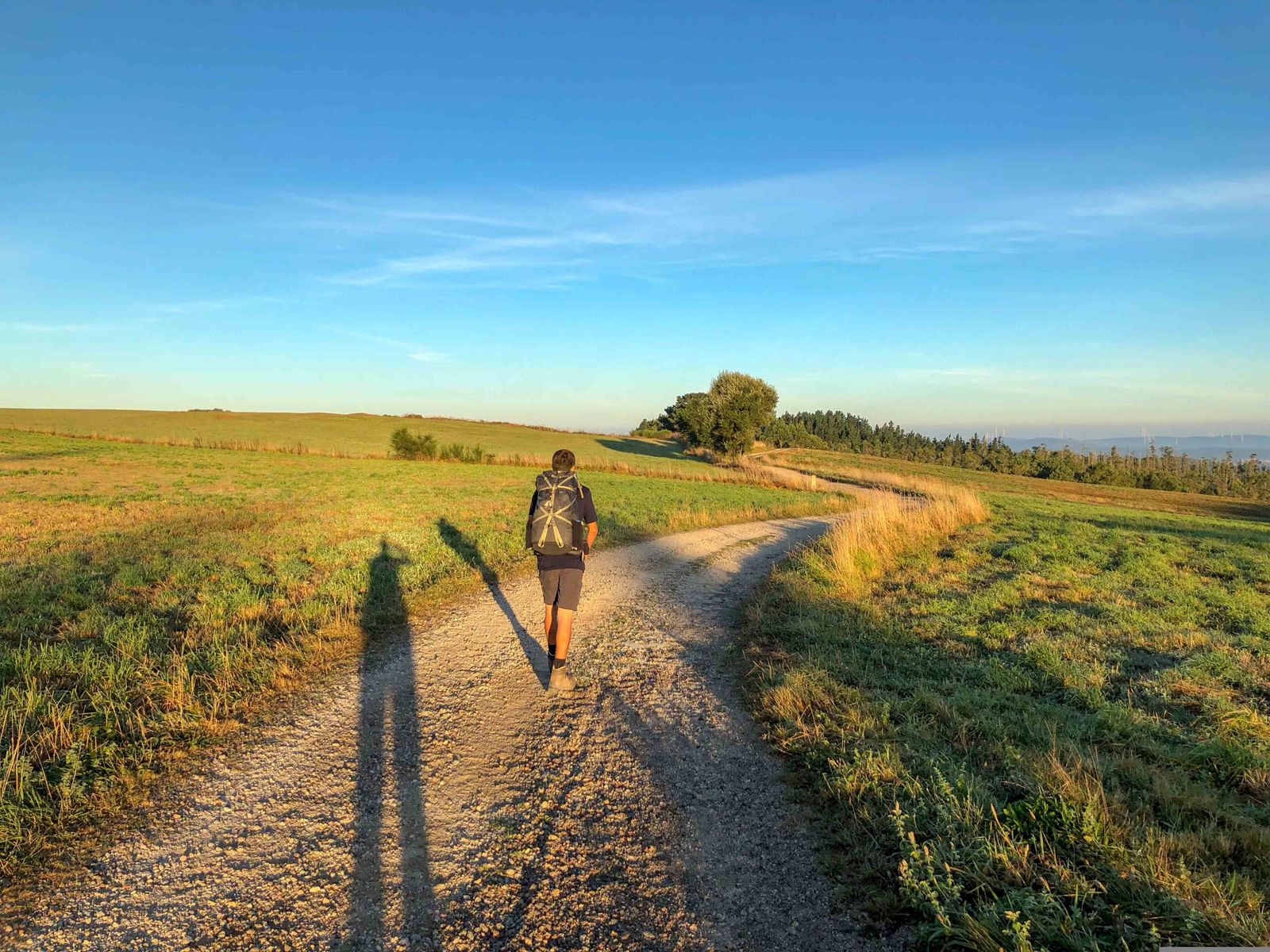 Wandern auf dem Jakobsweg