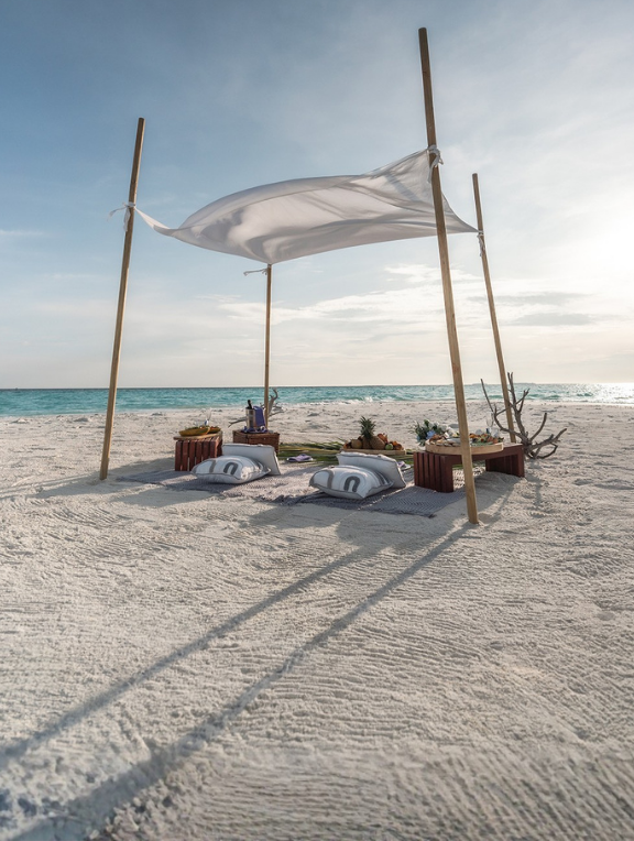 Urlaub für Paare entdecken Urlaub für Paare - Sonnenbetten mit Meerblick