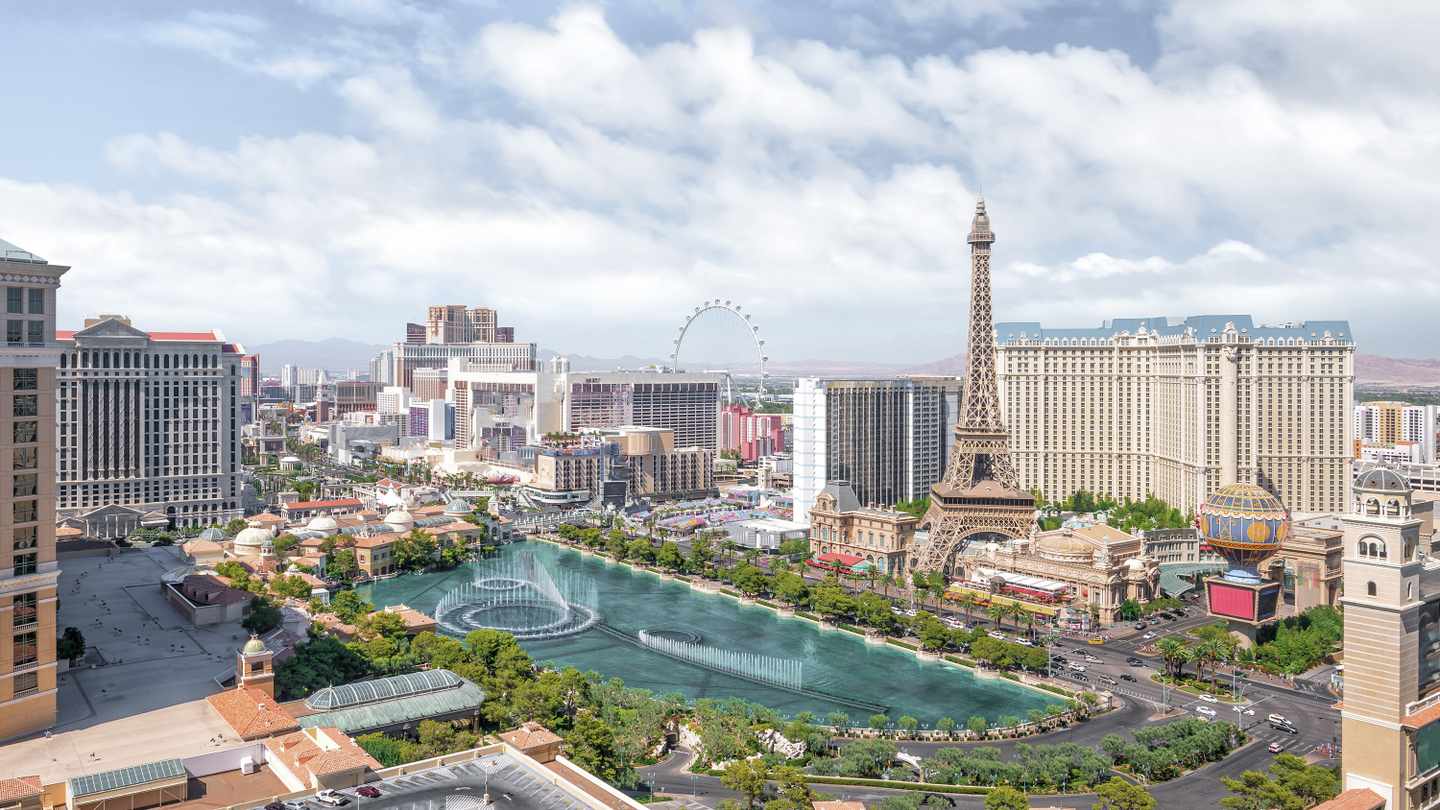 Luftaufnahme von Las Vegas
