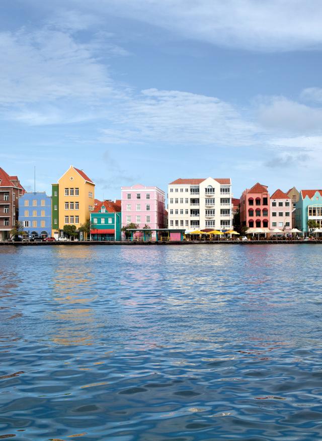 Willemstad Urlaub Wasseransicht von Punda