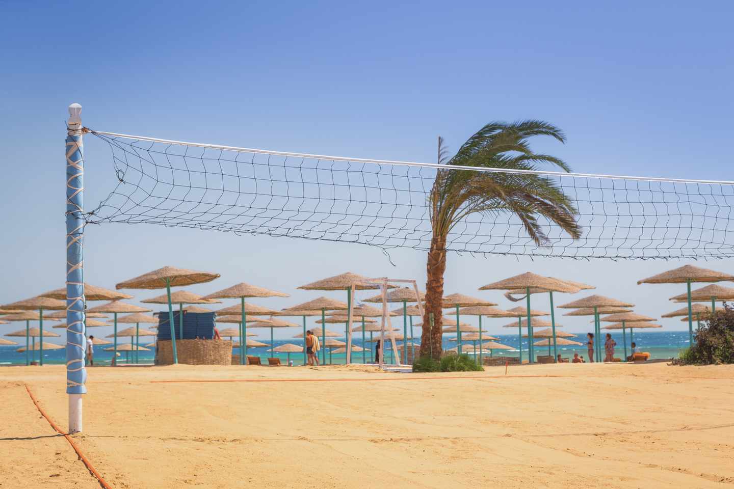 Hurghada Volleyball am Strand