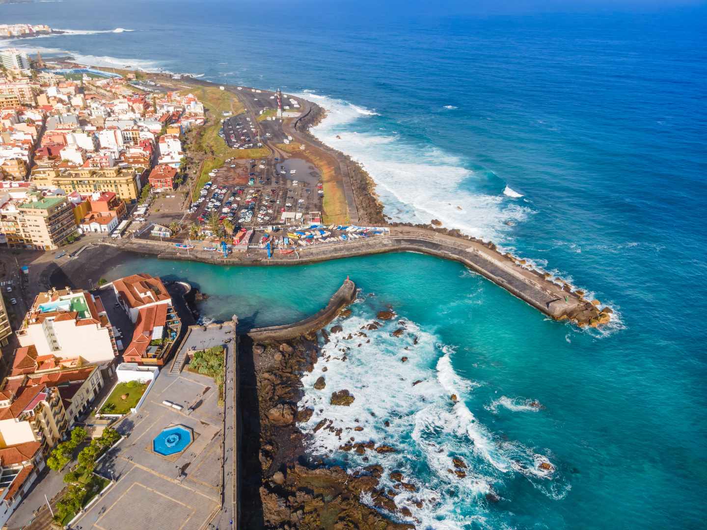 Luftaufnahme Puerto de la Cruz