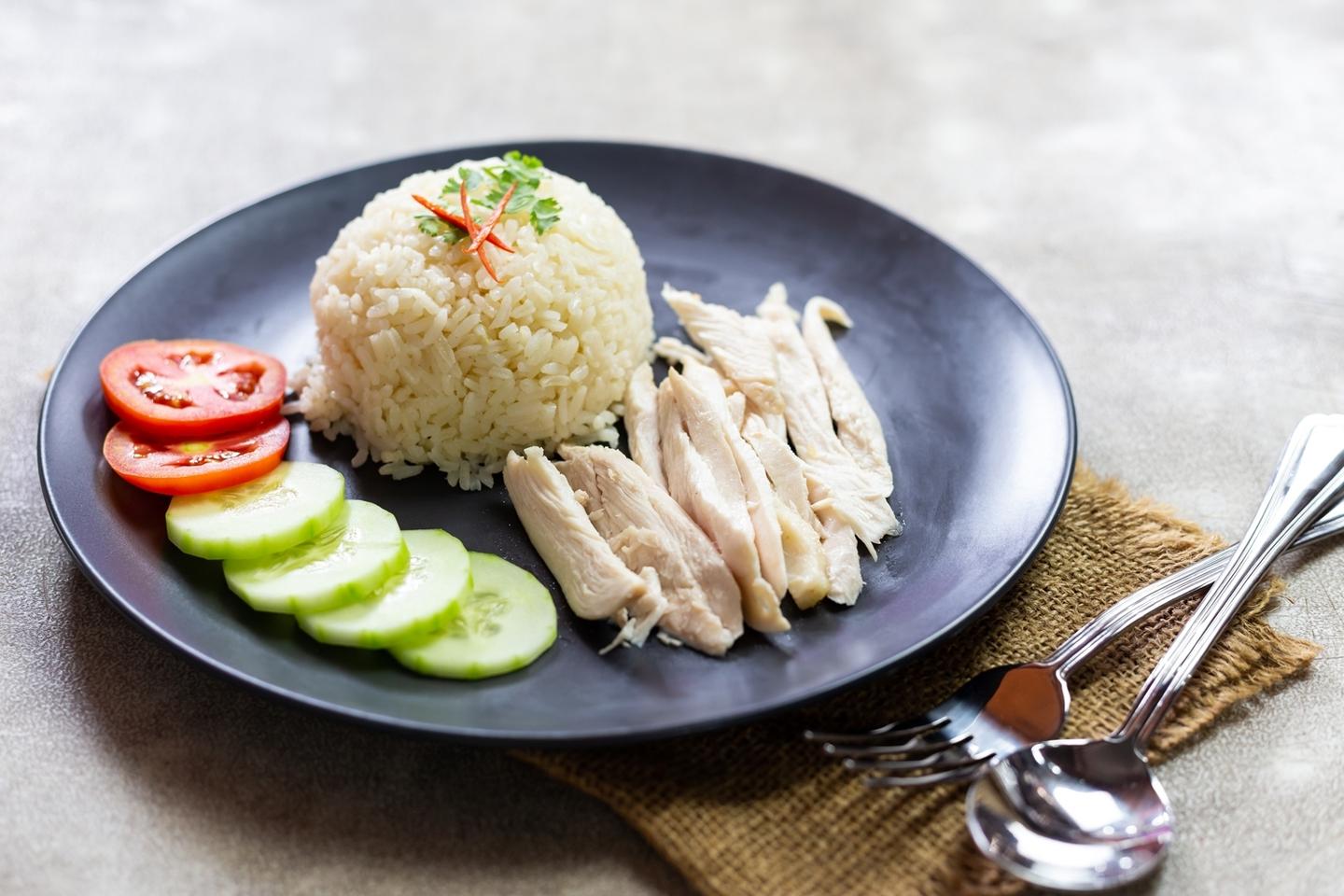 Hainanese Chicken Rice