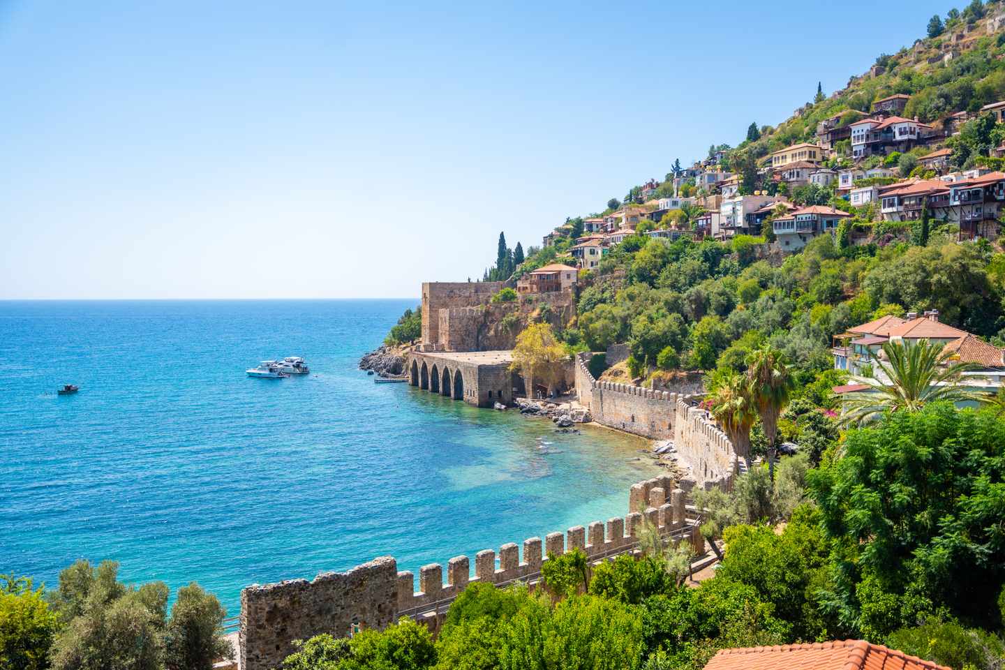 Familienhotel Antalya: Blick auf alte Werft