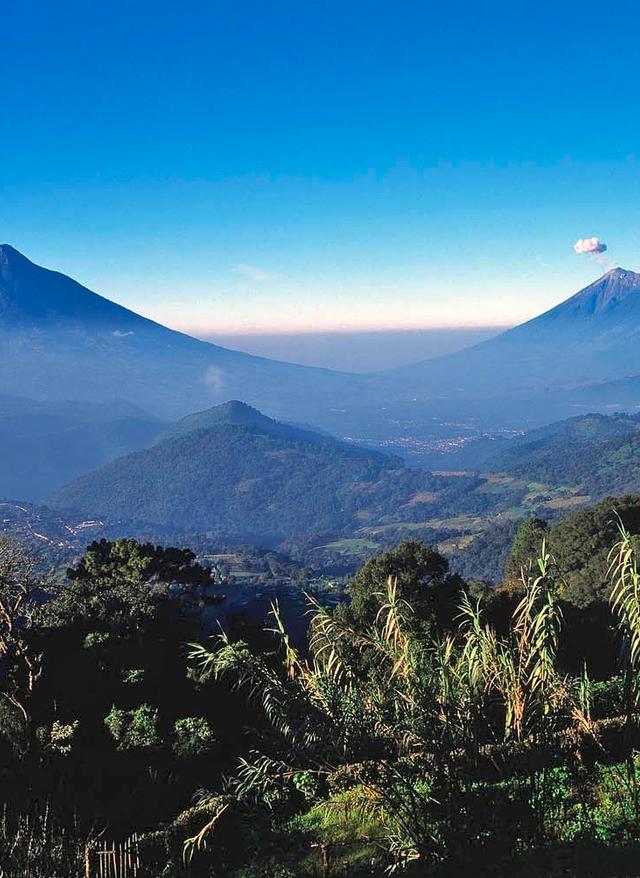 Zur Rundreise Guatemala Vulkane Panorama