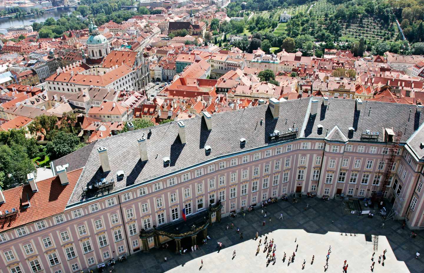 Blick auf prager Innenstadt