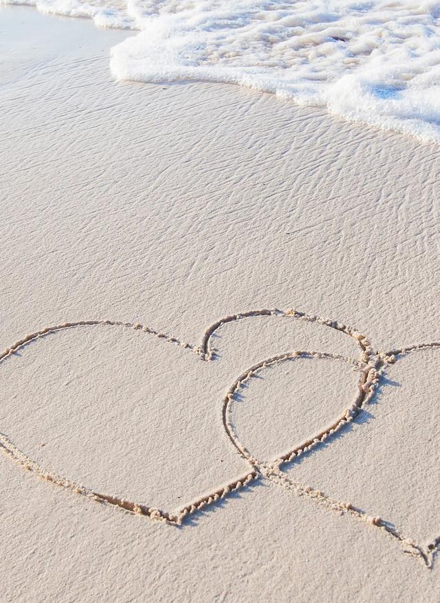 Heiratsantrag am Strand