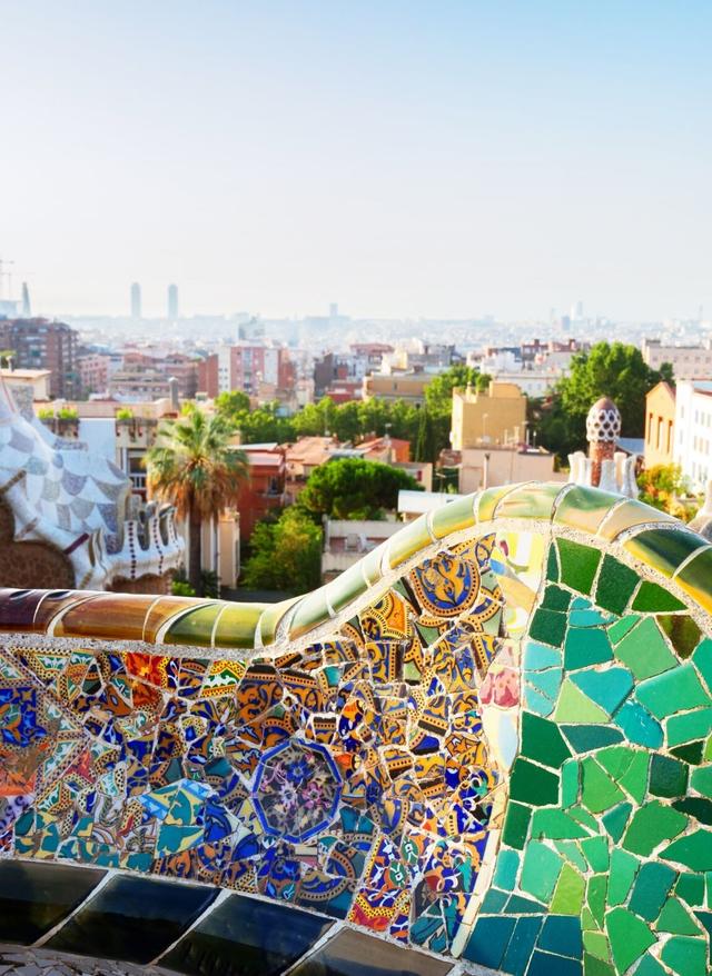 Stadtansicht von Barcelona