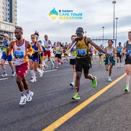 Kapstadt Marathonläufer