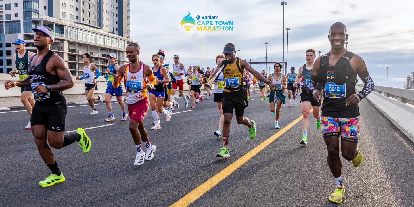 Kapstadt Marathonläufer