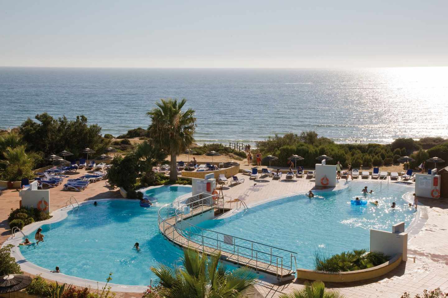 Poolbereich des Aldiana Club Andalusien von oben