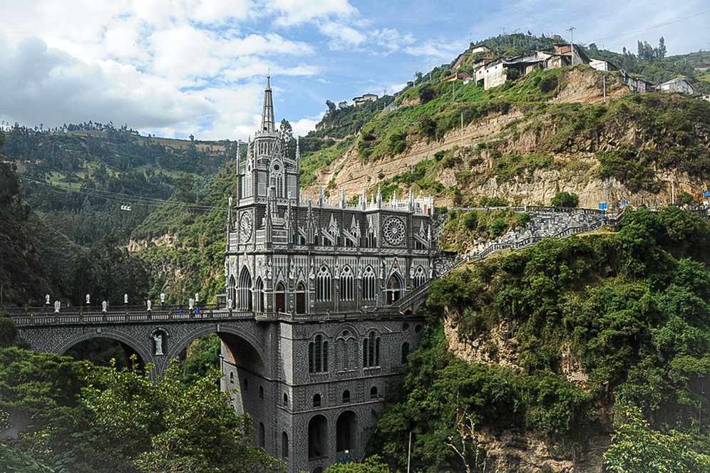 Sabbatical Idee: Las Lajas in Kolumbien
