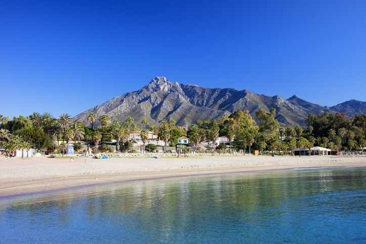 Hotels an der Costa del Sol: Strand in Marbella