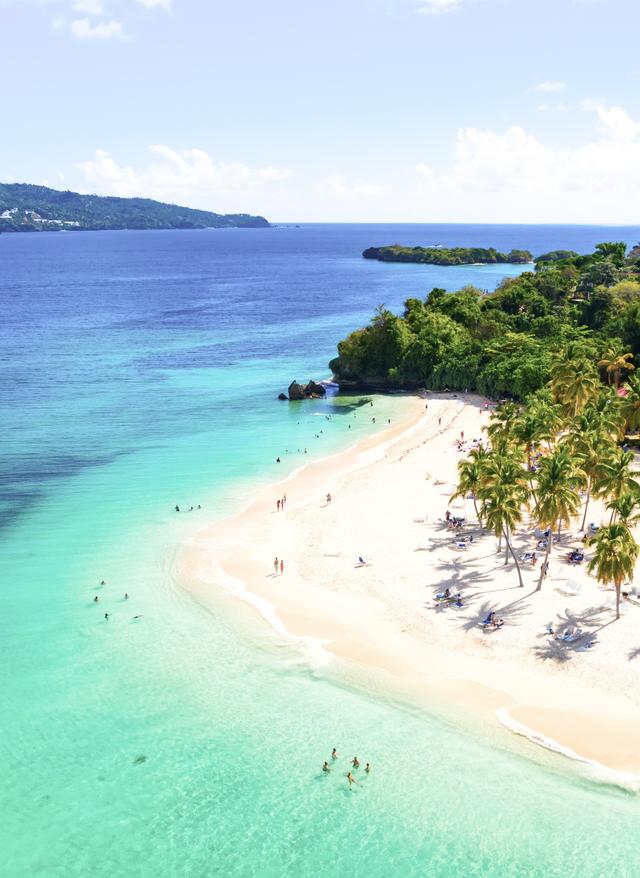 Insel Cayo in der Dominikanischen Republik
