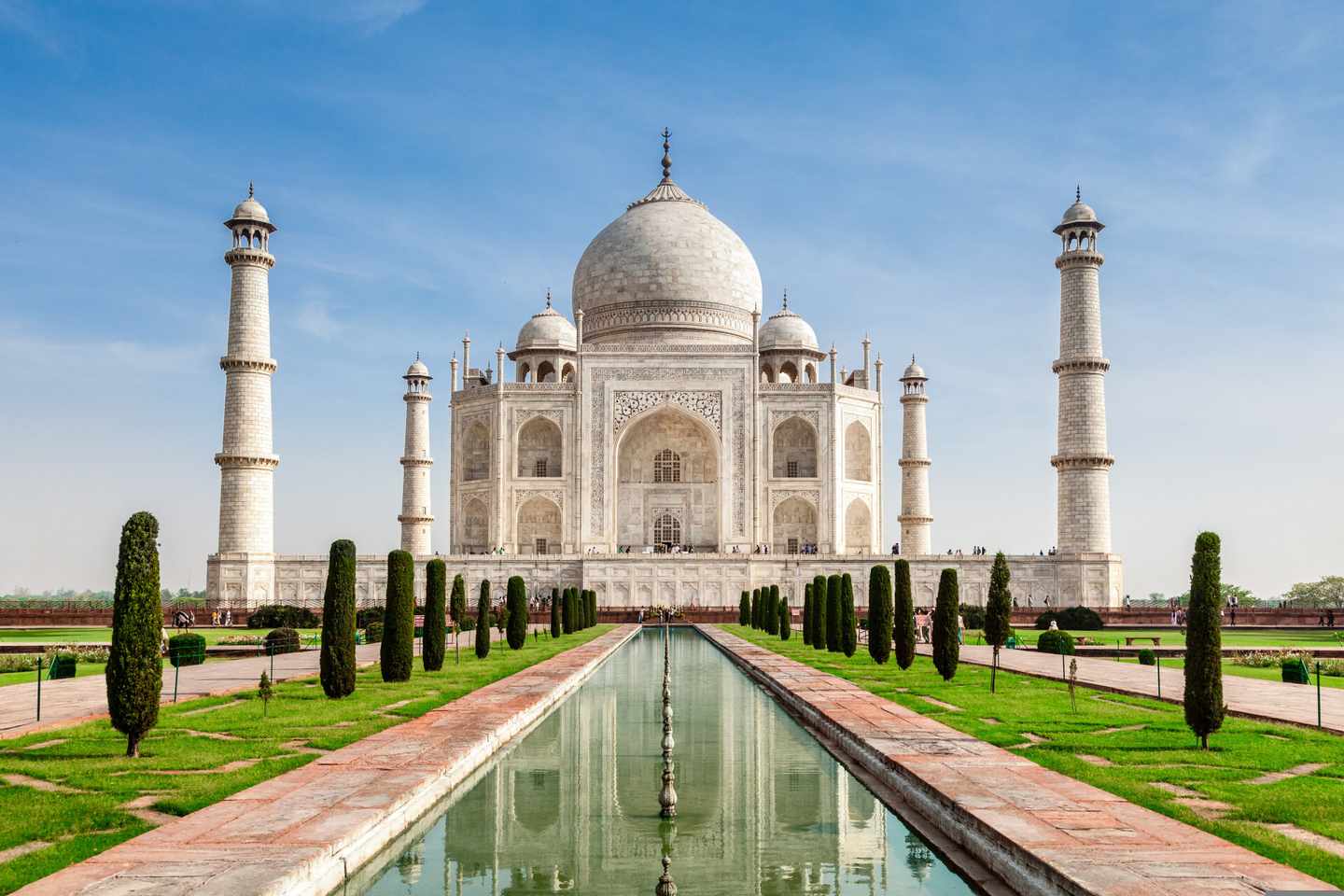 blt52483b81c6571a3c-indien-agra-taj-mahal-klein-g-159371791.jpg Blick auf das Taj Mahal in Indien
