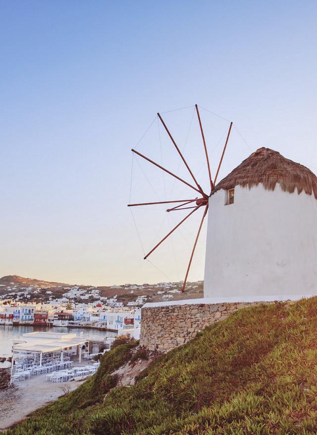 Mykonos Urlaub Mykonos – die typischen Windmühlen
