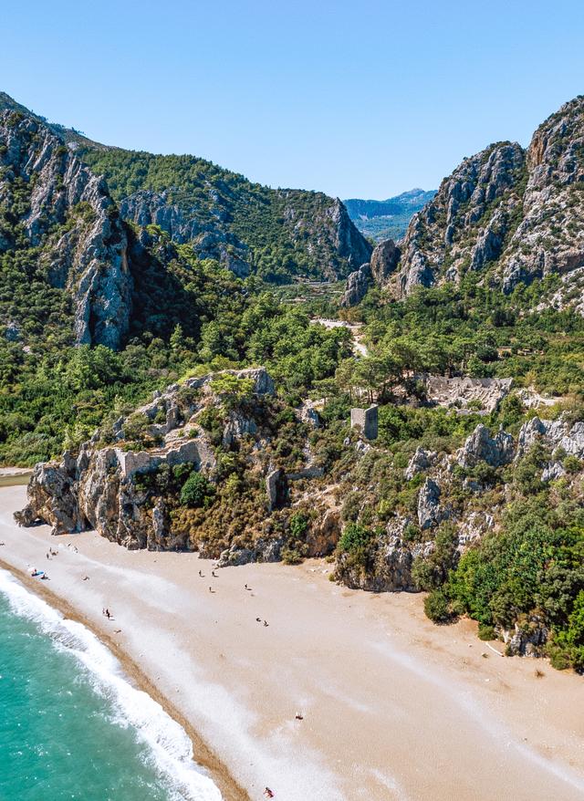 Antalya Urlaub Antalya Urlaub: Luftaufnahme vom Olympos Strand