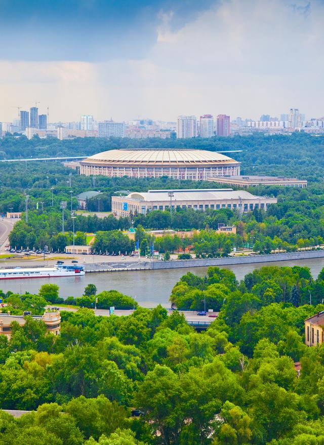 Stadion in Moskau