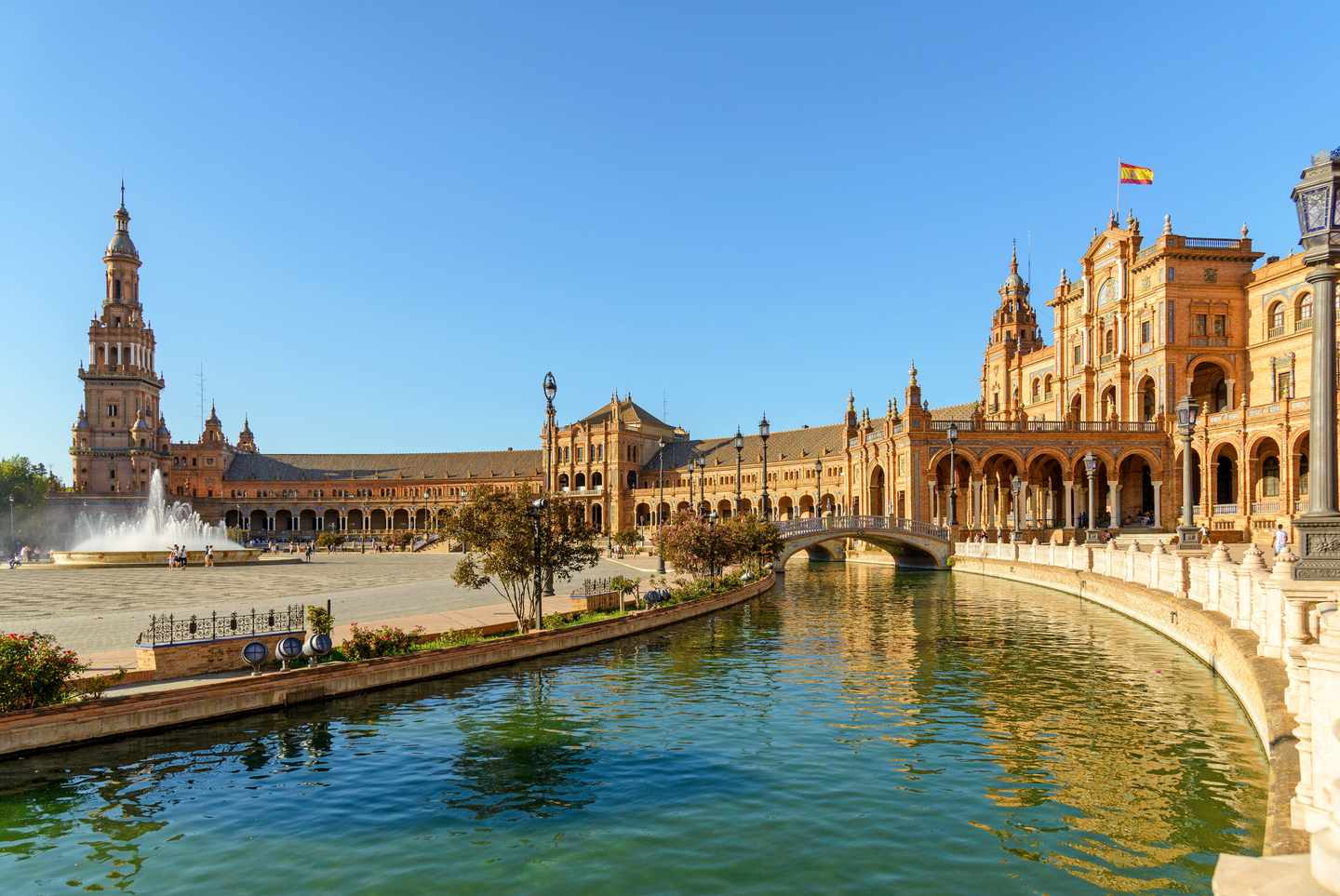 Hotel Sevilla: Plaza de Espana