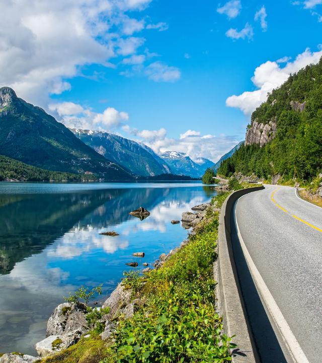 Zur Rundreise Norwegen Straße