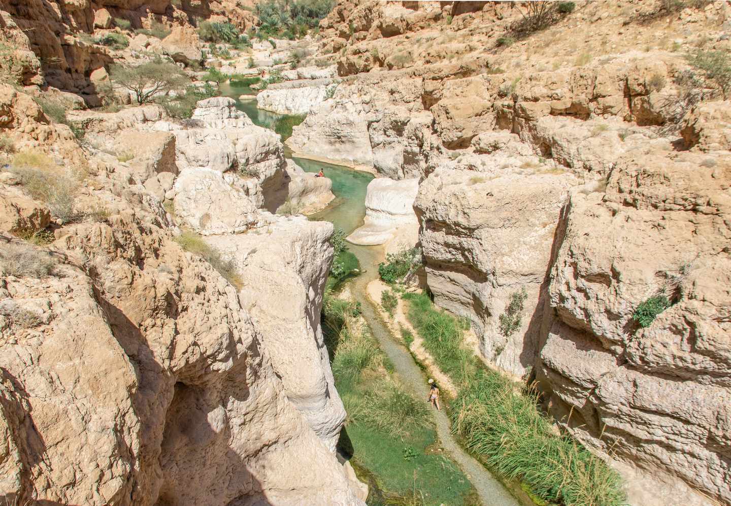 Natur im Muscat-Urlaub: Wadi Shab