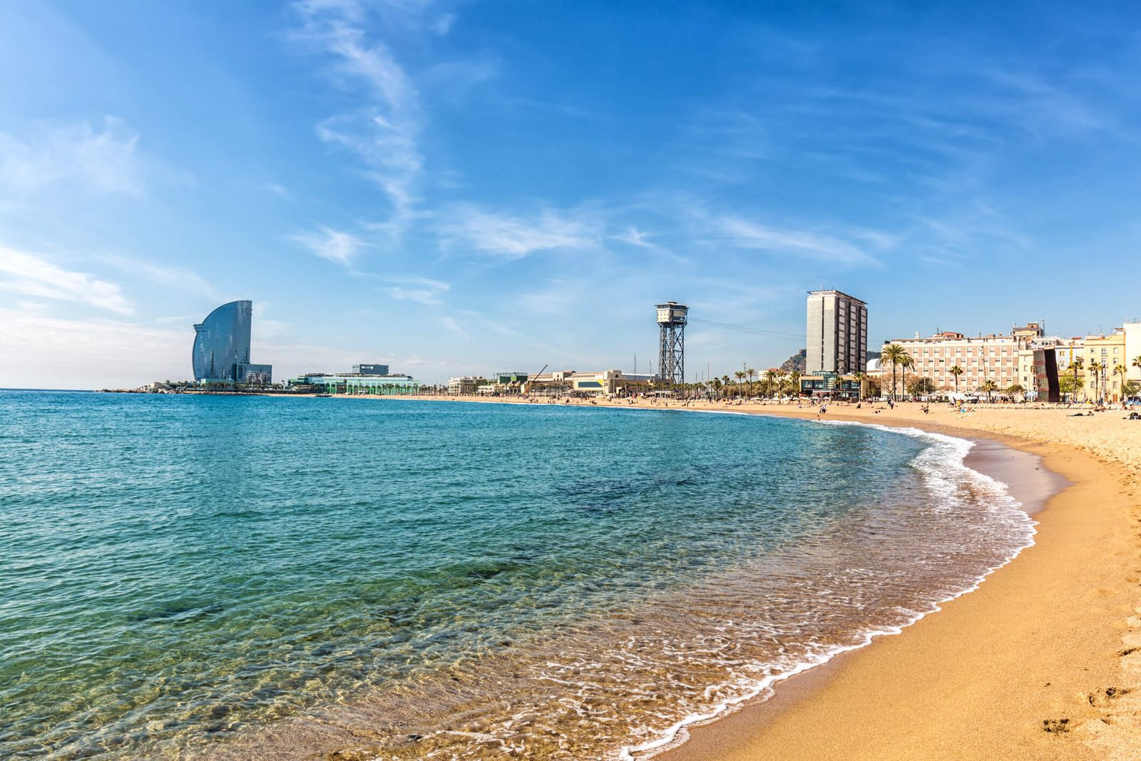 Die schönsten Orte in Barcelona: Platja de la Barceloneta