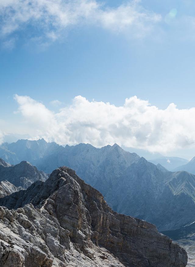 Wanderung auf der Zugspitze