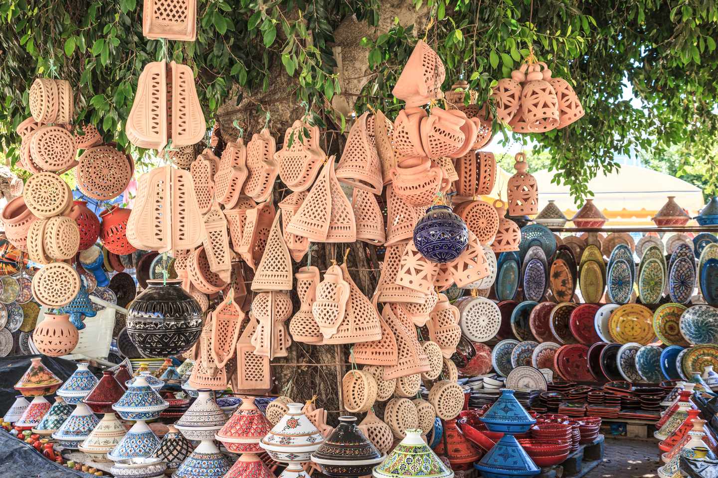 Djerba Urlaub: Basar in Houmt Souk