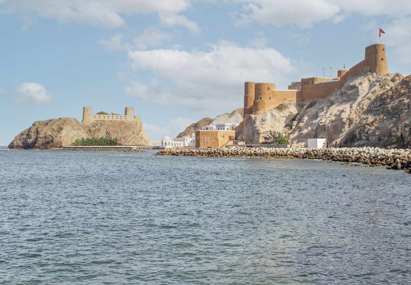 Schlendern an der Corniche in Muscat