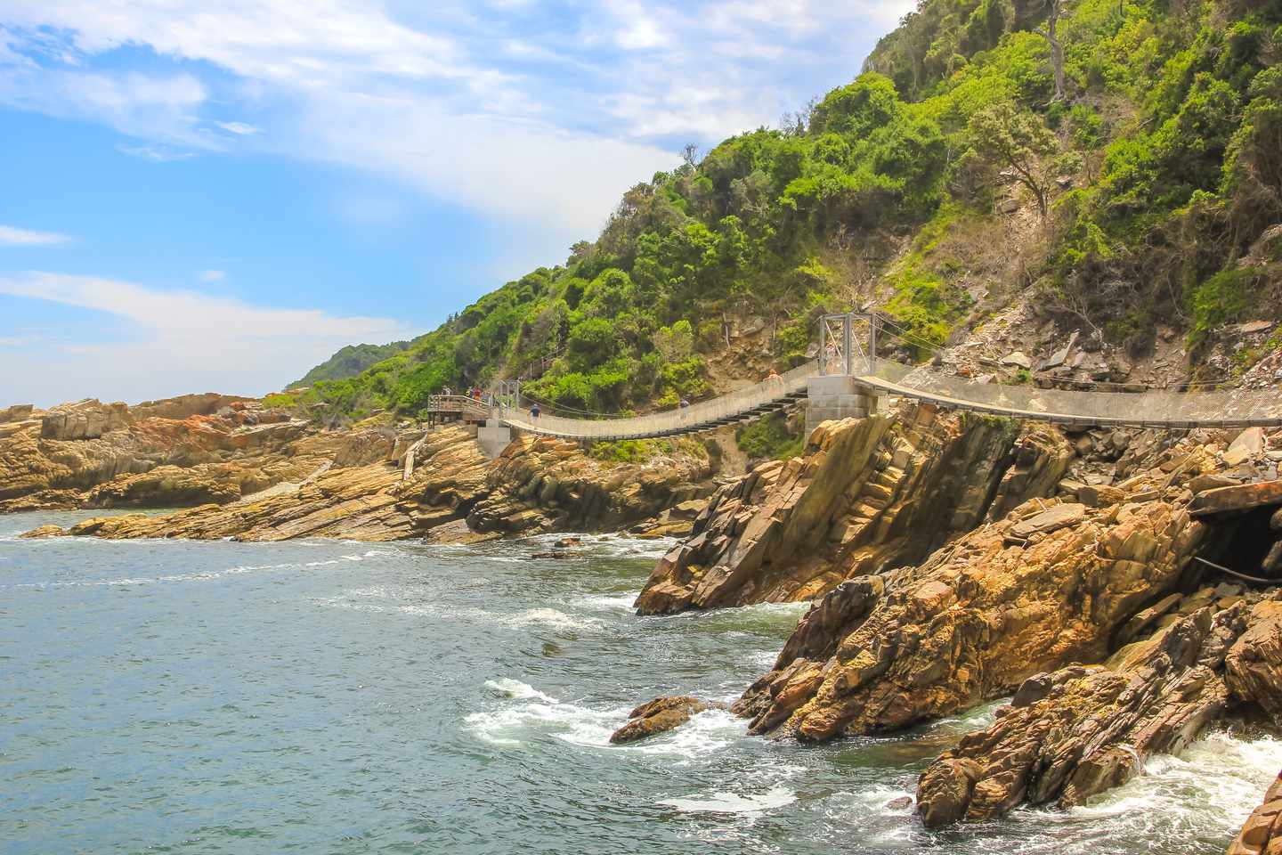 Tsitsikamma Nationalpark: Hängebrücke