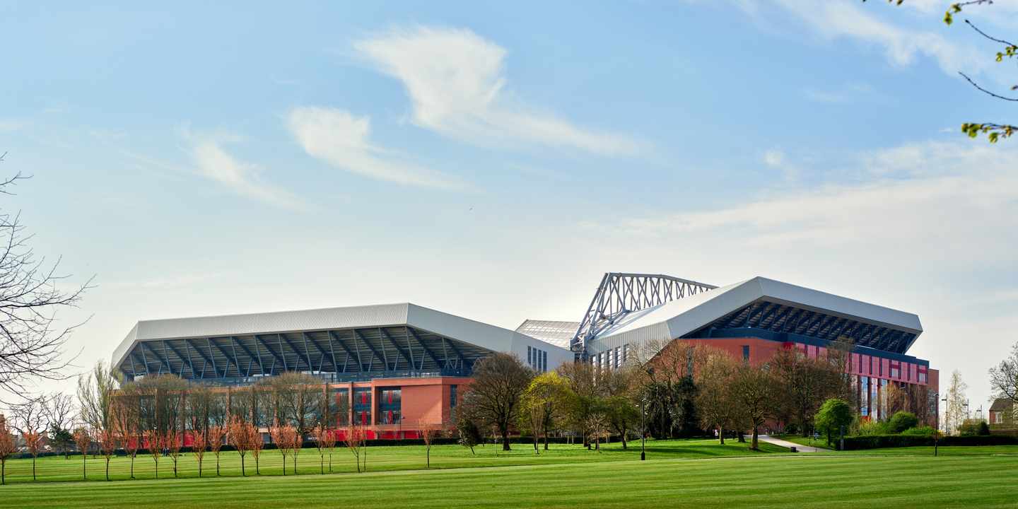 Anfield Stadium Außenansicht