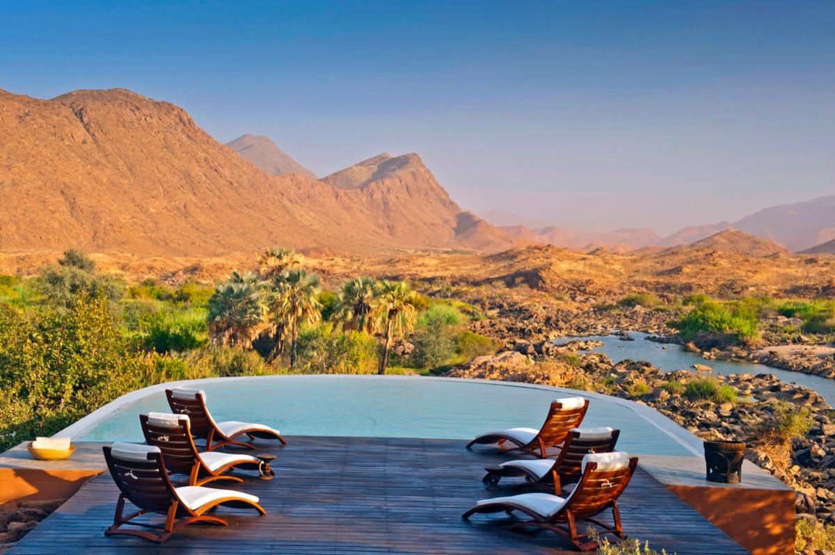 Namibia Lodge Aussicht 