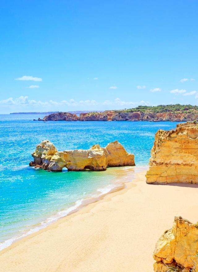 Strand an der Algarve, Portugal