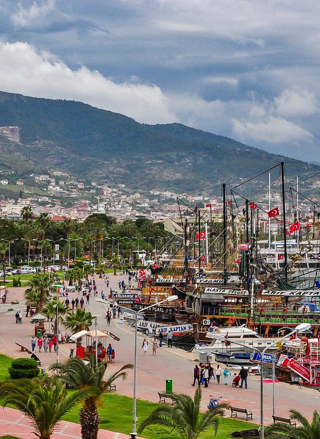 Hotels buchen Hafenpromenade von Alanya