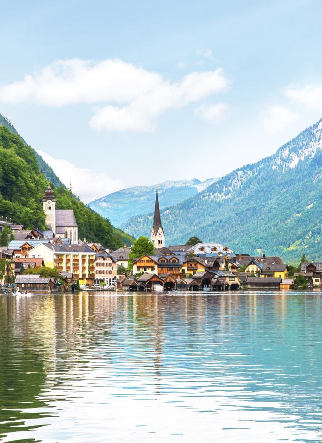 Hallstatter See, Österreich 