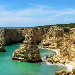 Algarve Urlaub: Praia da Marinha
