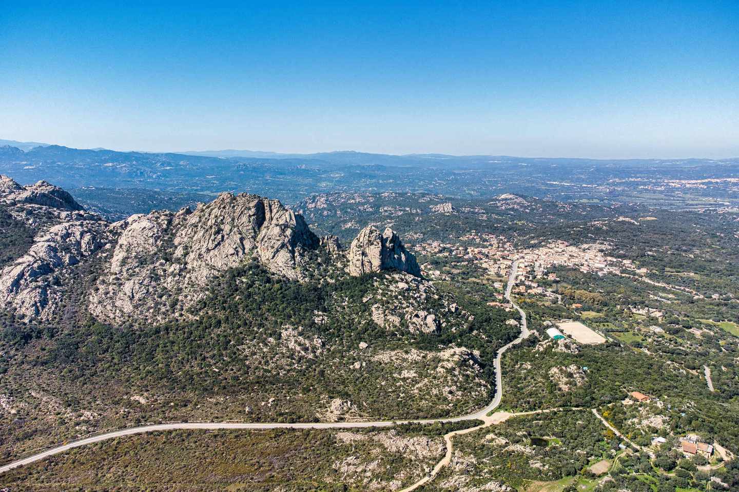 Costa Smeralda sardisches Dorf San Pantaleo